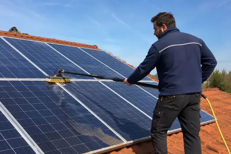 Nettoyage et entretien de panneaux solaires à Barcelonne
