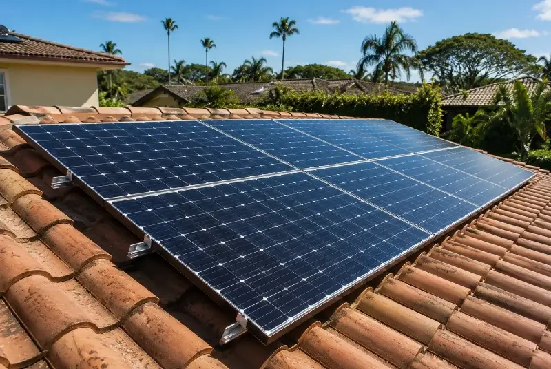 Installation de panneaux solaires à Barcelonne